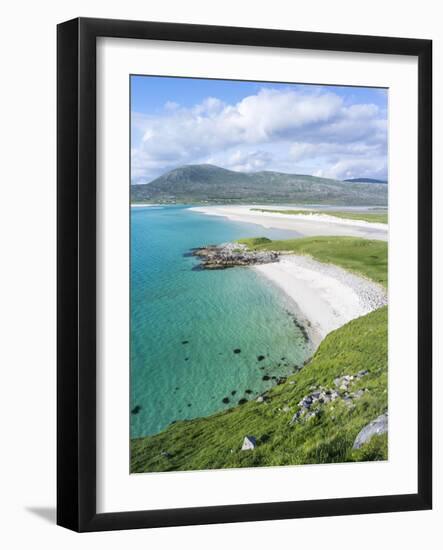 Isle of Harris, Seilebost Beach on South Harris. Scotland in July-Martin Zwick-Framed Photographic Print