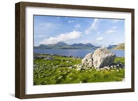 Isle of Harris, the Coast Near Luskentyre. Scotland in July-Martin Zwick-Framed Photographic Print