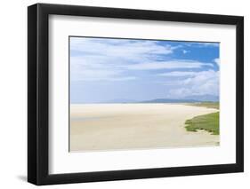 Isle of Harris, Tidal Flats at Scarista Beach at Low Tide. Scotland-Martin Zwick-Framed Premium Photographic Print