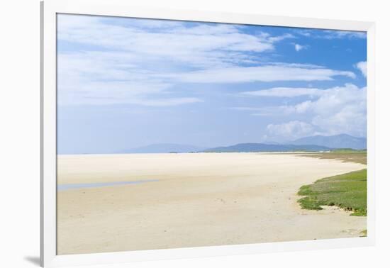 Isle of Harris, Tidal Flats at Scarista Beach at Low Tide. Scotland-Martin Zwick-Framed Photographic Print