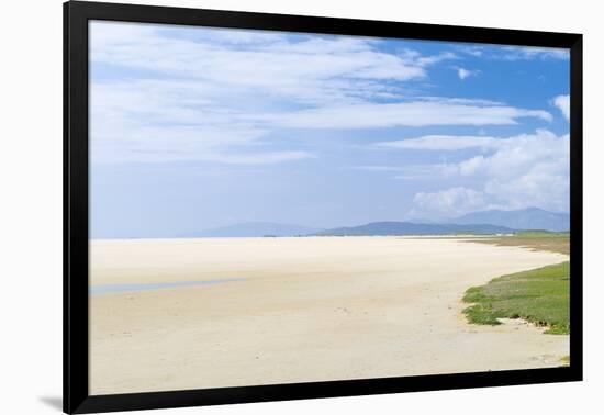 Isle of Harris, Tidal Flats at Scarista Beach at Low Tide. Scotland-Martin Zwick-Framed Photographic Print