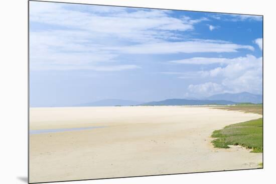Isle of Harris, Tidal Flats at Scarista Beach at Low Tide. Scotland-Martin Zwick-Mounted Premium Photographic Print
