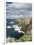 Isle of Lewis, Coast and Lighthouse at the Butt of Lewis. Scotland-Martin Zwick-Framed Photographic Print