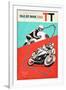 Isle Of Man TT 1962-Mark Rogan-Framed Art Print