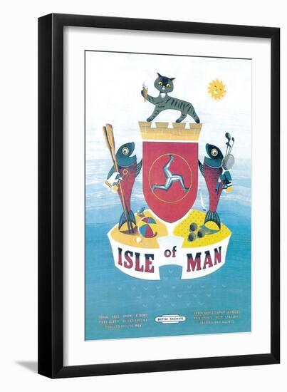 Isle of Man-Daphne Padden-Framed Art Print