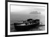Isle of San Giulio in the Mist-null-Framed Premium Giclee Print