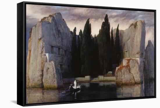 Isle of the Dead, 1883-Arnold B?cklin-Framed Stretched Canvas