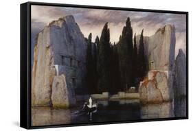 Isle of the Dead, 1883-Arnold B?cklin-Framed Stretched Canvas