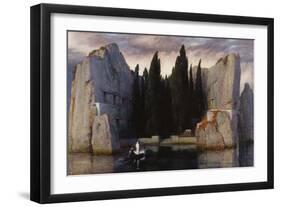 Isle of the Dead, 1883-Arnold B?cklin-Framed Premium Giclee Print