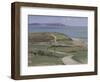 Isle of Wight and Sail Boats from Hengistbury Head, April-Tom Hughes-Framed Giclee Print