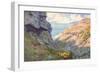 Isle of Wight, Blackgang-A Heaton Cooper-Framed Art Print