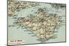 'Isle of Wight.', c20th Century-John Bartholomew-Mounted Giclee Print