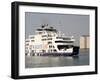 Isle of Wight Ferry at Portsmouth, Hampshire, England, United Kingdom-G Richardson-Framed Photographic Print