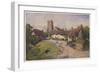 Isle of Wight: Godshill-null-Framed Art Print