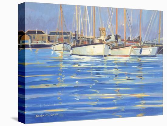 Isle of Wight Old Gaffers, 2000-Jennifer Wright-Stretched Canvas