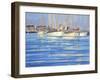 Isle of Wight Old Gaffers, 2000-Jennifer Wright-Framed Giclee Print