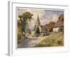 Isle of Wight: Shorwell-null-Framed Art Print