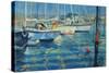 Isle of Wight - Yacht Reflections, 2010-Jennifer Wright-Stretched Canvas