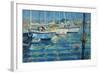 Isle of Wight - Yacht Reflections, 2010-Jennifer Wright-Framed Giclee Print