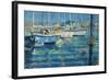 Isle of Wight - Yacht Reflections, 2010-Jennifer Wright-Framed Giclee Print