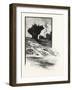 Islet Rock, Falls of Elora, Canada, Nineteenth Century-null-Framed Giclee Print