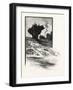Islet Rock, Falls of Elora, Canada, Nineteenth Century-null-Framed Giclee Print