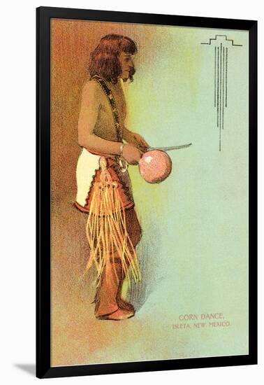 Isleta Pueblo Corn Dance-null-Framed Art Print