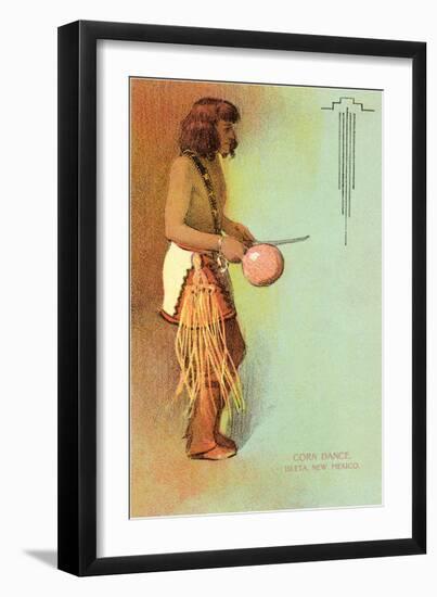 Isleta Pueblo Corn Dance-null-Framed Art Print