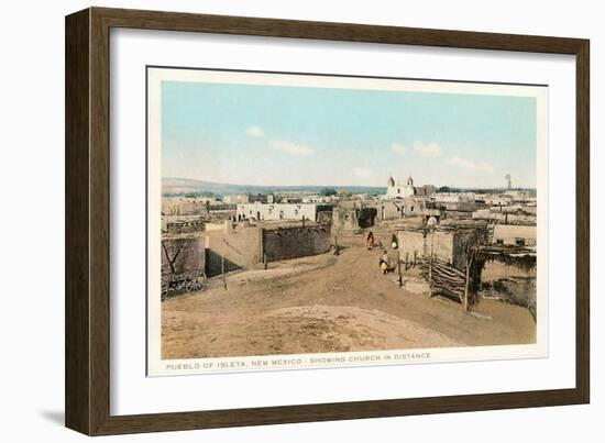 Isleta Pueblo, New Mexico-null-Framed Art Print