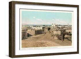 Isleta Pueblo, New Mexico-null-Framed Art Print