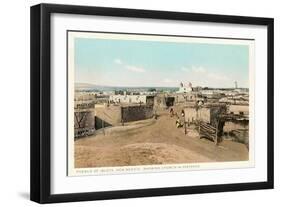 Isleta Pueblo, New Mexico-null-Framed Art Print