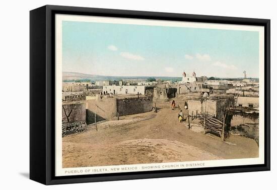 Isleta Pueblo, New Mexico-null-Framed Stretched Canvas