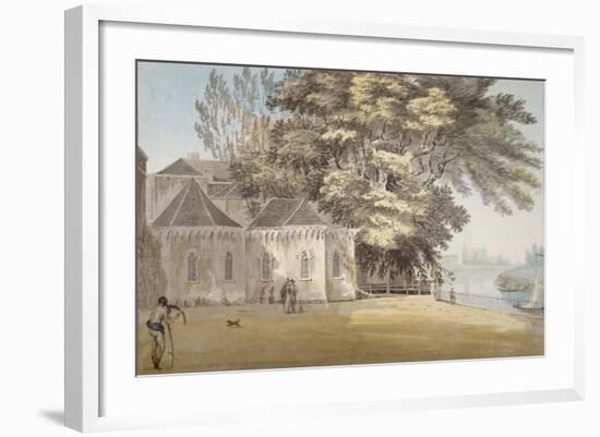 Isleworth, Middlesex, 1787-John Claude Nattes-Framed Giclee Print