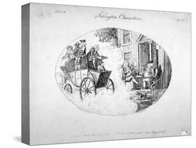 Islington Characters, 1796-Isaac Cruikshank-Stretched Canvas