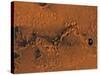 Ismenius Lacus Region of Mars-Stocktrek Images-Stretched Canvas