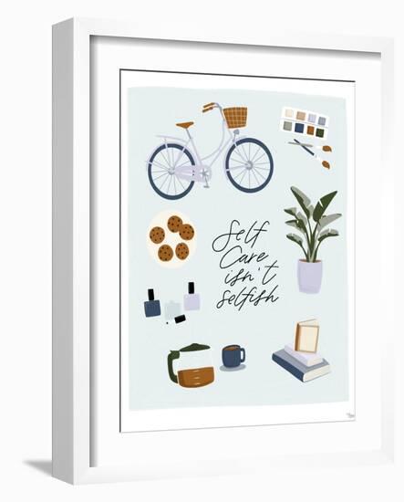 Isn't Selfish-Kyra Brown-Framed Art Print