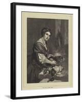 Isn't This a Dainty Dish?-null-Framed Giclee Print