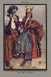 A Polish Bride and Bridegroom-Isobel Lilian Gloag-Stretched Canvas