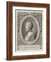 Isocrates Athenian Statesman and Orator-null-Framed Art Print