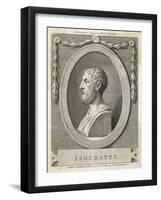 Isocrates Athenian Statesman and Orator-null-Framed Art Print