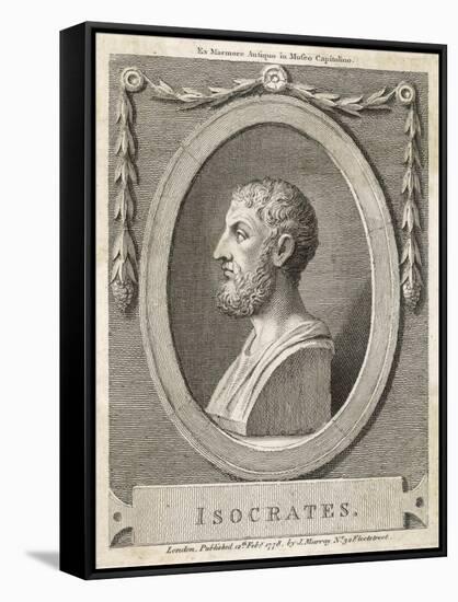 Isocrates Athenian Statesman and Orator-null-Framed Stretched Canvas