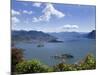 Isola Bella and Isola Madre, Stresa, Lake Maggiore, Piedmont, Italy, Europe-Angelo Cavalli-Mounted Photographic Print