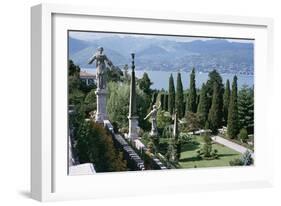 Isola Bella, Completed in 1670 for Count Borromeo, Lake Maggiore, Piedmont, Italy-Walter Rawlings-Framed Photographic Print