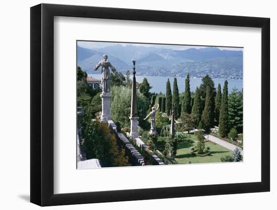 Isola Bella, Completed in 1670 for Count Borromeo, Lake Maggiore, Piedmont, Italy-Walter Rawlings-Framed Photographic Print
