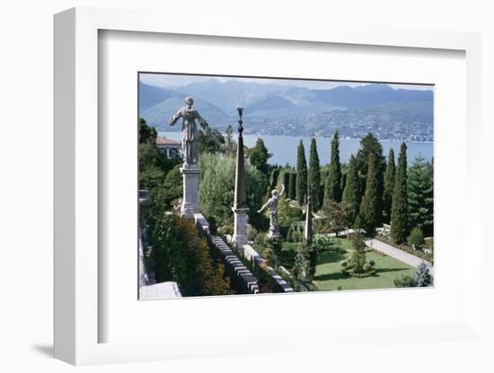 Isola Bella, Completed in 1670 for Count Borromeo, Lake Maggiore, Piedmont, Italy-Walter Rawlings-Framed Photographic Print