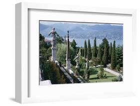 Isola Bella, Completed in 1670 for Count Borromeo, Lake Maggiore, Piedmont, Italy-Walter Rawlings-Framed Photographic Print