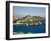 Isola Bella Island and Beach, Taormina, Sicliy, Italy, Mediterranean, Europe-Levy Yadid-Framed Photographic Print