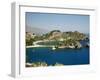 Isola Bella Island and Beach, Taormina, Sicliy, Italy, Mediterranean, Europe-Levy Yadid-Framed Photographic Print