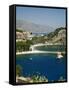 Isola Bella Island and Beach, Taormina, Sicliy, Italy, Mediterranean, Europe-Levy Yadid-Framed Stretched Canvas