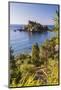 Isola Bella Island Seen from the Long Walk Up to the Cente of Taormina-Matthew Williams-Ellis-Mounted Photographic Print
